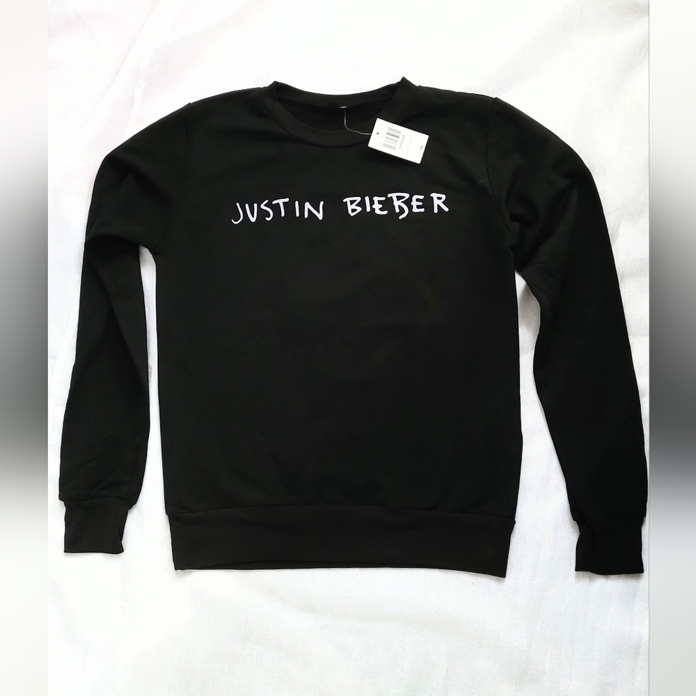 NWT! RARE Justin Bieber Vintage Top Fall Festival Merch WDYM Sweatshirt Small